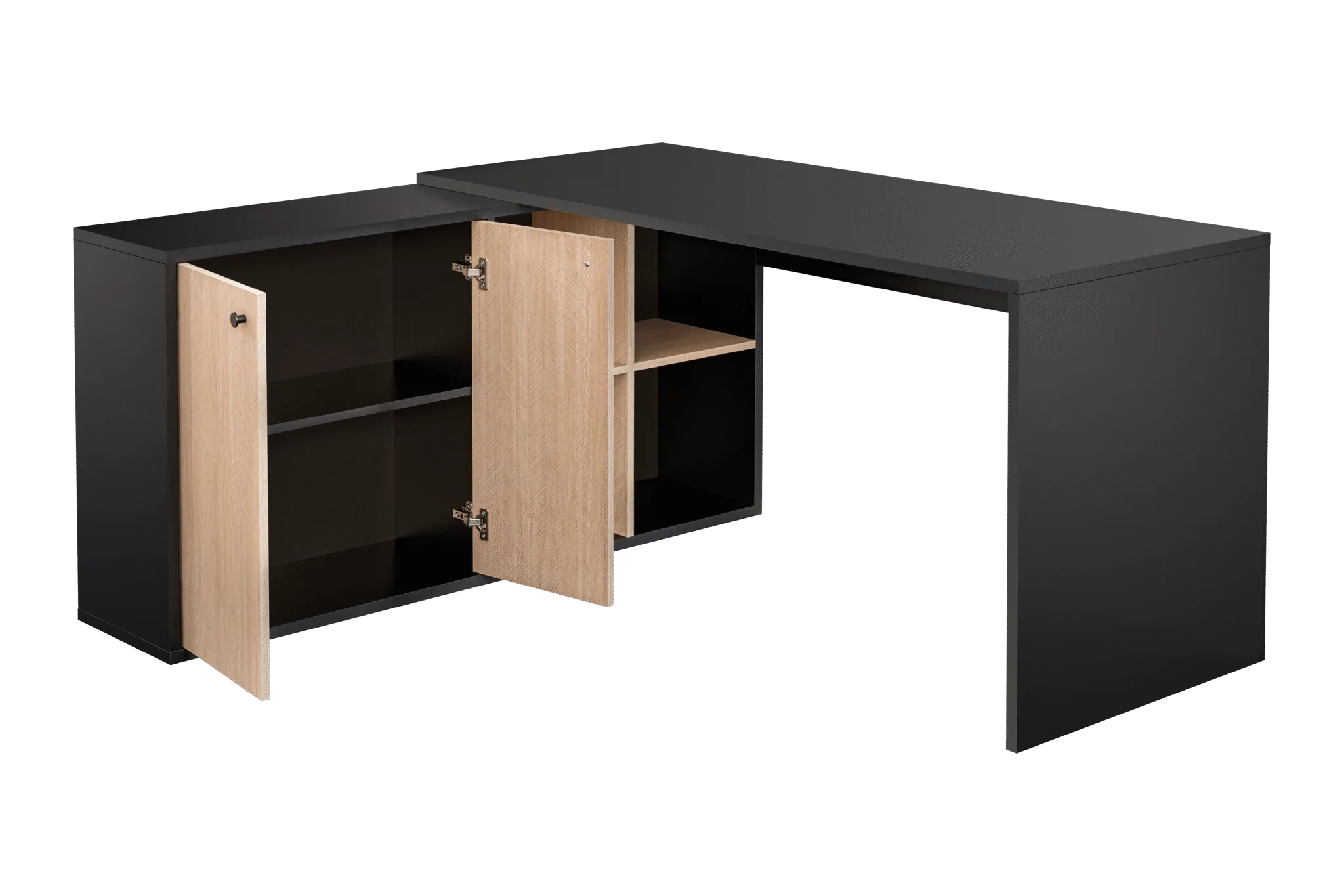 Blush corner desk - Image 2